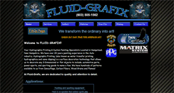 Desktop Screenshot of fluid-grafix.com